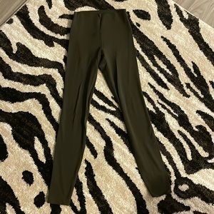 Green lululemon align leggings size 4, 25 length